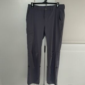 REI Women’s Size 8 Gray Stretchy Comfy Casual Travel Performance Outdoors Pants
